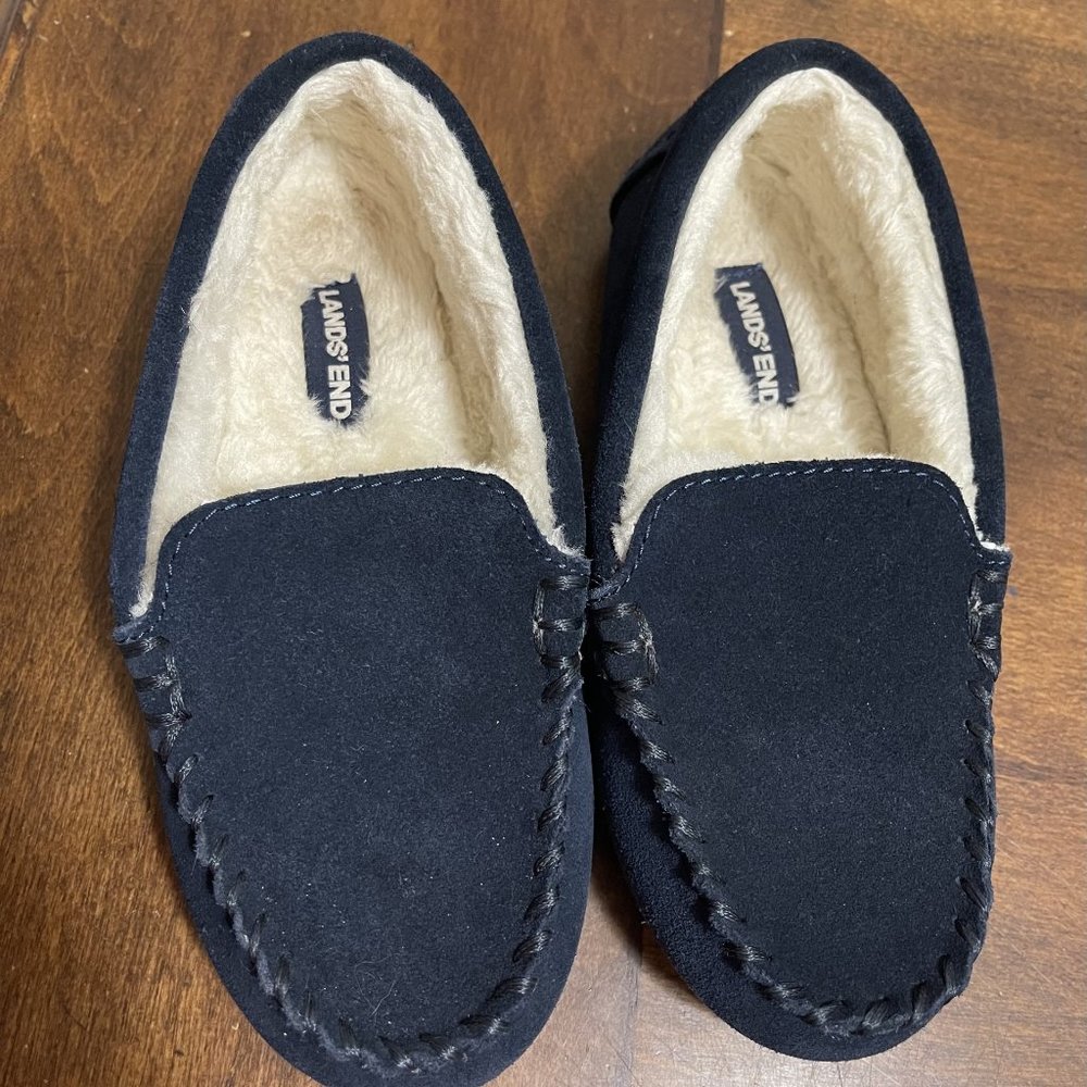 Land’s End Boys Slippers, Size 1
